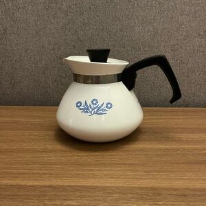 Vintage Corningware Blue Cornflower 6
Cup Teapot